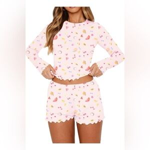 Dressmine Womens Pajamas 2 Piece Sets